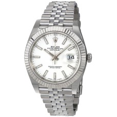 Rolex Datejust White Dial Swiss ETA 3235 Super Clone Watch India | Ref. M126334-0010 Rolex Datejust White Dial Swiss ETA 3235 Super Clone Watch India | Ref. M126334-0010