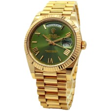 Rolex Day Date 40 Olive Green Dial Super Clone Watch | Rolex Day Date 3255 Latest Release | Ref. 228235 Rolex Day Date 40 Olive Green Dial Super Clone Watch | Rolex Day Date 3255 Latest Release | Ref. 228235