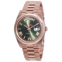 Rolex Day Date Olive Green Dial Swiss ETA 3255 Movement Watch India |Ref. M228235-0025 Rolex Day Date Olive Green Dial Swiss ETA 3255 Movement Watch India |Ref. M228235-0025