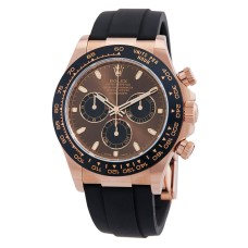 Rolex Daytona Oysterflex Chocolate Dial 1:1 Super Clone Watch | Swiss ETA 4130 Movement | Ref. 116515LN-0041 Rolex Daytona Oysterflex Chocolate Dial 1:1 Super Clone Watch | Swiss ETA 4130 Movement | Ref. 116515LN-0041