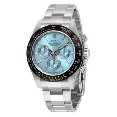 Rolex Daytona Cosmograph Ice Blue Super Clone 4130 Movement 1:1 Swiss ETA Watch India | Ref. M116506-0002 Rolex Daytona Cosmograph Ice Blue Super Clone 4130 Movement 1:1 Swiss ETA Watch India | Ref. M116506-0002