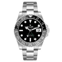 Rolex GMT - Master II "Bruce Wayne" Oyster Super Clone Watch | Swiss ETA 3285 Movement | Ref.126710GRNR Rolex GMT - Master II "Bruce Wayne" Oyster Super Clone Watch | Swiss ETA 3285 Movement | Ref.126710GRNR