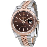 Rolex Datejust 41 Chocolate Dial - Jubilee Swiss ETA 3235 Movement Super Clone Watch | Ref. M126331-0002 Rolex Datejust 41 Chocolate Dial - Jubilee Swiss ETA 3235 Movement Super Clone Watch | Ref. M126331-0002