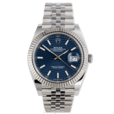 Rolex Datejust 41 Fluted Motif Blue Dial Super Clone 1:1 Swiss ETA Watch | Ref. M126334-0032 Rolex Datejust 41 Fluted Motif Blue Dial Super Clone 1:1 Swiss ETA Watch | Ref. M126334-0032
