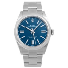 Rolex Oyster Perpetual Blue Dial 1:1 Super Clone Watch | Swiss ETA 3230 Movement | Ref. M134300-0009 Rolex Oyster Perpetual Blue Dial 1:1 Super Clone Watch | Swiss ETA 3230 Movement | Ref. M134300-0009