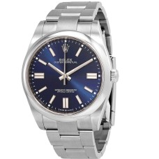 Rolex Oyster Perpetual Navi Blue Dial 1:1 Super Clone Watch | Swiss ETA 3230 Movement | Ref. M134300-0003