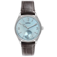 Rolex Perpetual 1908 Ice Blue Guilloché Dial 1:1 Super Clone ETA Watch | Ref. 52506 Rolex Perpetual 1908 Ice Blue Guilloché Dial 1:1 Super Clone ETA Watch | Ref. 52506
