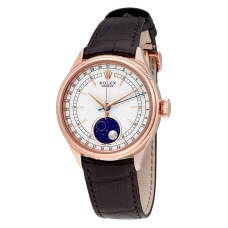 Rolex Cellini Moonphase White Dial Everose Gold Swiss ETA 1:1 Super Clone Watch | Ref. M50535 Rolex Cellini Moonphase White Dial Everose Gold Swiss ETA 1:1 Super Clone Watch | Ref. M50535