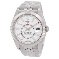 Rolex Sky-Dweller 336934-0004 White Dial Jubilee 1:1 Super Clone Watch | Swiss ETA Caliber 9001 Movement Rolex Sky-Dweller 336934-0004 White Dial Jubilee 1:1 Super Clone Watch | Swiss ETA Caliber 9001 Movement