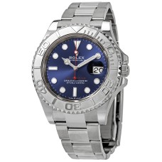 Rolex Yacht-Master 40 Blue Dial Steel Platinum Bezel Swiss ETA 3135 Movement | 1:1 Super Clone Watch | Ref.116622 Rolex Yacht-Master 40 Blue Dial Steel Platinum Bezel Swiss ETA 3135 Movement | 1:1 Super Clone Watch | Ref.116622