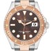 Rolex Yacht-Master Steel Rose Gold Brown Dial 1:1 Super Clone Watch | Ref. 116621
