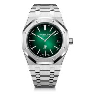 Audemars Piguet Royal Oak Jumbo Green Swiss ETA 7121 Movement Watch India | Ref. 5202PT.OO.1240PT.01 Audemars Piguet Royal Oak Jumbo Green Swiss ETA 7121 Movement Watch India | Ref. 5202PT.OO.1240PT.01