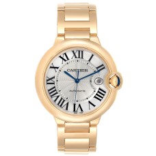 Cartier Ballon Bleu 42mm Ref. W69005Z2 1:1 Super Clone ETA Watch Silver Opaline Dial | Rose Gold Finish