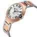 Cartier Ballon Bleu 42mm Ref. W2BB0004 1:1 Super Clone ETA Watch Silver Opaline Dial | Rose Gold & Steel