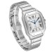 Cartier Santos Large Ref. WSSA0009 1:1 Super Clone ETA Watch Silvered Opaline Dial | Solid Stainless Steel