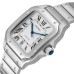 Cartier Santos Large Ref. WSSA0009 1:1 Super Clone ETA Watch Silvered Opaline Dial | Solid Stainless Steel