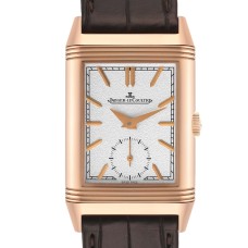 Jaeger LeCoultre Reverso Tribute Ref. Q3902420 1:1 Super Clone ETA Watch Silvered Dial | Rose Gold