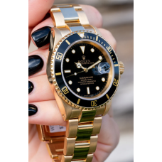 VSF rolex sub black full gold VSF rolex sub black full gold
