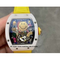 Richard Mille RM88 Smiley Super Clone Watch | Swiss eta CRMT7 Tourbillon Movement | Limited Edition Richard Mille RM88 Smiley Super Clone Watch | Swiss eta CRMT7 Tourbillon Movement | Limited Edition